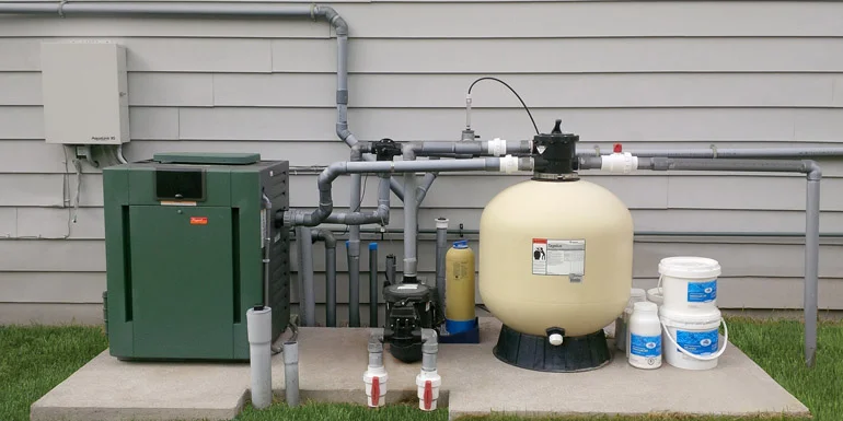filtre à sable de piscine